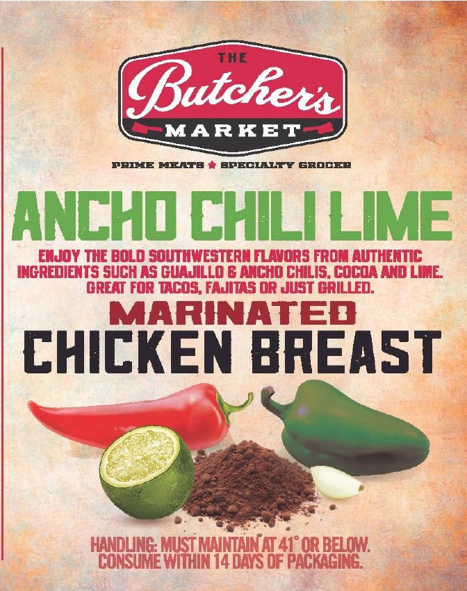 Chicken Breast Ancho Chili Lime Wilmington Butchers Market